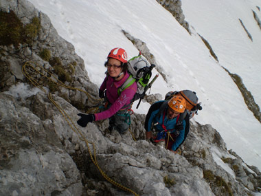 CRESTA DI PIANCAFORMIA AL GRIGNONE E CANALE DEL NEVAIO Sabato 19 maggio 2012 - FOTOGALLERY